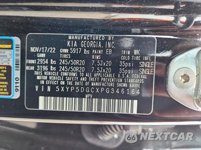 Zdjęcie 13 z 13 samochodu: 2023 KIA TELLURIDE SX-PRESTIGE VIN:5XYP5DGCXPG346164 - miniatura