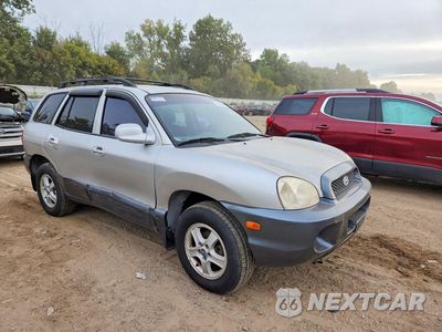 Czwarte zdjęcie samochodu z boku: 2002 HYUNDAI SANTA FE BASE VIN:KM8SB12B32U316104 - miniatura