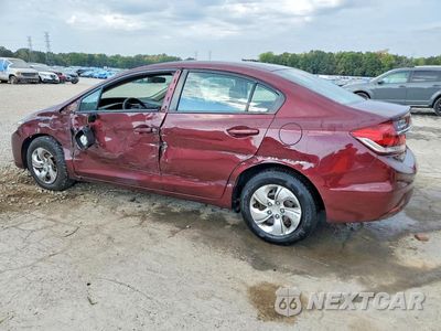 Drugie zdjęcie samochodu z przodu: 2013 HONDA CIVIC LX VIN:19XFB2F53DE083682 - miniatura