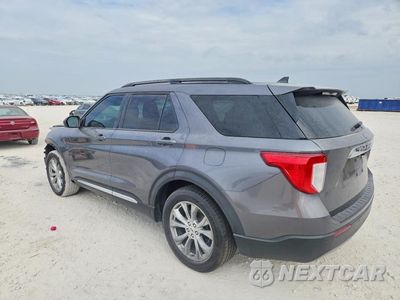 Drugie zdjęcie samochodu z przodu: 2021 FORD EXPLORER XLT VIN:1FMSK7DH3MGA71343 - miniatura