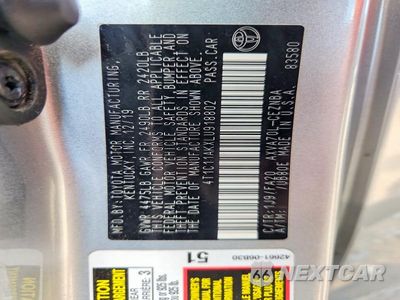 Zdjęcie 14 z 14 samochodu: 2020 TOYOTA CAMRY LE VIN:4T1C11AKXLU918802 - miniatura