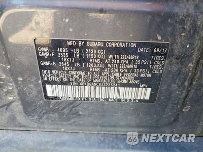 Zdjęcie 13 z 13 samochodu: 2018 SUBARU OUTBACK 2.5I LIMITED VIN:4S4BSANC6J3236241 - miniatura