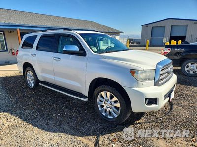 Czwarte zdjęcie samochodu z boku: 2012 TOYOTA SEQUOIA PLATINUM VIN:5TDDY5G13CS068445 - miniatura