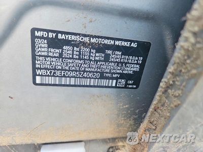 Zdjęcie 12 z 12 samochodu: 2024 BMW X1 XDRIVE28I VIN:WBX73EF09R5Z40620 - miniatura