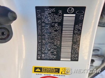 Zdjęcie 12 z 12 samochodu: 2013 LEXUS ES 300H VIN:JTHBW1GGXD2026355 - miniatura