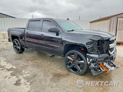 Czwarte zdjęcie samochodu z boku: 2018 CHEVROLET SILVERADO C1500 LT VIN:3GCPCREH5JG169274 - miniatura
