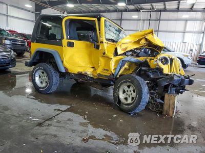 Czwarte zdjęcie samochodu z boku: 2006 JEEP WRANGLER / TJ SPORT VIN:1J4FA49S16P768812 - miniatura