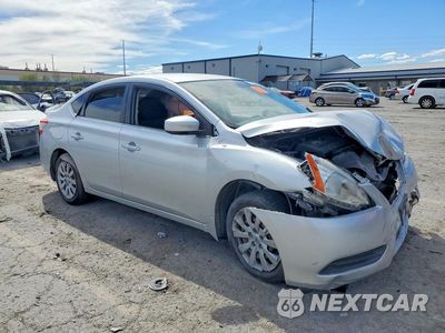 Czwarte zdjęcie samochodu z boku: 2015 NISSAN SENTRA S VIN:3N1AB7AP6FY219596 - miniatura