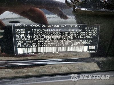 Zdjęcie 14 z 14 samochodu: 2026 HONDA HR-V LX VIN:3CZRZ1H37TM733112 - miniatura