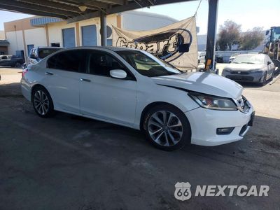 Czwarte zdjęcie samochodu z boku: 2015 HONDA ACCORD SPORT VIN:1HGCR2F58FA059299 - miniatura
