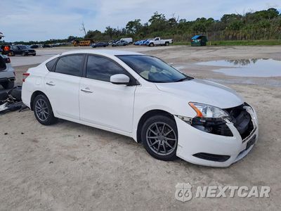 Czwarte zdjęcie samochodu z boku: 2015 NISSAN SENTRA S VIN:3N1AB7AP3FY316951 - miniatura