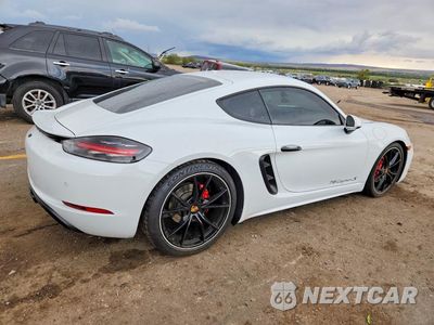 Trzecie zdjęcie samochodu z tyłu: 2017 PORSCHE CAYMAN S VIN:WP0AB2A87HS285827 - miniatura
