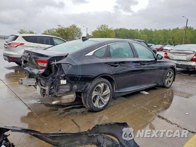 Trzecie zdjęcie samochodu z tyłu: 2018 HONDA ACCORD EXL VIN:1HGCV1F54JA136698 - miniatura