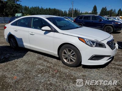 Czwarte zdjęcie samochodu z boku: 2016 HYUNDAI SONATA SE VIN:5NPE24AF8GH360124 - miniatura