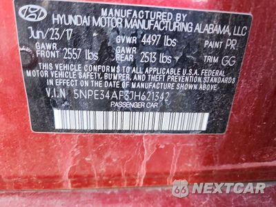 Zdjęcie 12 z 12 samochodu: 2018 HYUNDAI SONATA SEL VIN:5NPE34AF3JH621342 - miniatura