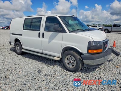 Czwarte zdjęcie samochodu z boku: 2021 GMC SAVANA G2500 VIN:1GTW7AFP3M1307159 - miniatura