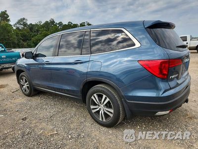 Drugie zdjęcie samochodu z przodu: 2017 HONDA PILOT EXL VIN:5FNYF5H5XHB047015 - miniatura
