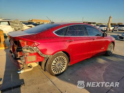 Trzecie zdjęcie samochodu z tyłu: 2018 FORD FUSION SE HYBRID VIN:3FA6P0LU0JR271832 - miniatura