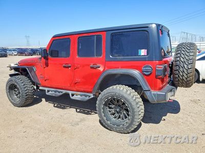 Drugie zdjęcie samochodu z przodu: 2019 JEEP WRANGLER UNLIMITED RUBICON VIN:1C4HJXFG2KW584723 - miniatura