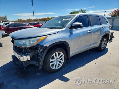 2016 TOYOTA HIGHLANDER LE 5TDZKRFH6GS138331 - główne zdjęcie licytacji z USA - miniatura