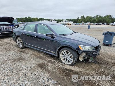 Czwarte zdjęcie samochodu z boku: 2018 VOLKSWAGEN PASSAT SEL PREMIUM VIN:1VWCA7A38JC019582 - miniatura