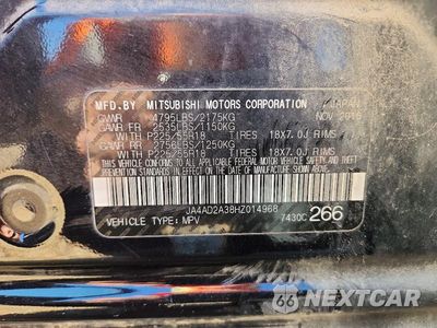 Zdjęcie 13 z 13 samochodu: 2017 MITSUBISHI OUTLANDER ES VIN:JA4AD2A38HZ014968 - miniatura