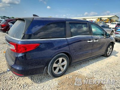 Trzecie zdjęcie samochodu z tyłu: 2019 HONDA ODYSSEY EXL VIN:5FNRL6H7XKB026967 - miniatura