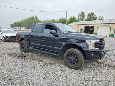 Czwarte zdjęcie samochodu z boku: 2019 FORD F150 SUPERCREW VIN:1FTEW1EP2KFB92229 - miniatura