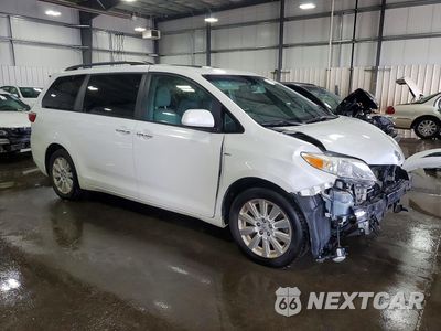 Czwarte zdjęcie samochodu z boku: 2016 TOYOTA SIENNA XLE 7-PASSENGER VIN:5TDDK3DC6GS142328 - miniatura