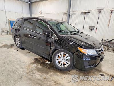 Czwarte zdjęcie samochodu z boku: 2016 HONDA ODYSSEY EXL VIN:5FNRL5H6XGB126110 - miniatura
