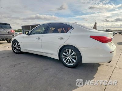 Drugie zdjęcie samochodu z przodu: 2015 INFINITI Q50 PREMIUM VIN:JN1BV7AP8FM333713 - miniatura