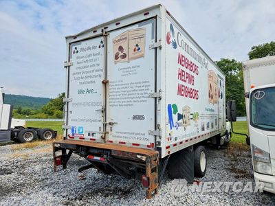 Trzecie zdjęcie samochodu z tyłu: 2016 INTERNATIONAL TERRASTAR BOX TRUCK VIN:1HTJSSKK4GH372285 - miniatura