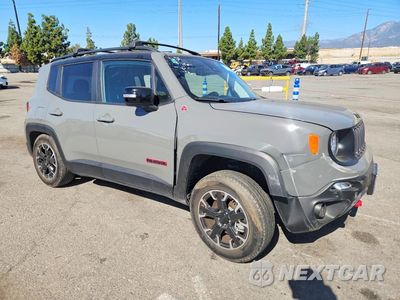 Czwarte zdjęcie samochodu z boku: 2023 JEEP RENEGADE TRAILHAWK VIN:ZACNJDC13PPP23874 - miniatura