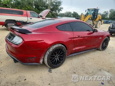 Trzecie zdjęcie samochodu z tyłu: 2018 FORD MUSTANG GT VIN:1FA6P8CF1J5162170 - miniatura