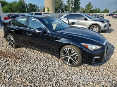 Czwarte zdjęcie samochodu z boku: 2021 INFINITI Q50 SENSORY VIN:JN1EV7CR3MM751377 - miniatura