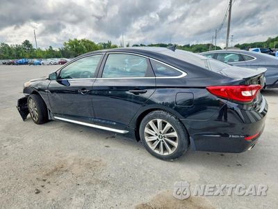 Drugie zdjęcie samochodu z przodu: 2017 HYUNDAI SONATA SPORT VIN:5NPE34AF5HH554933 - miniatura