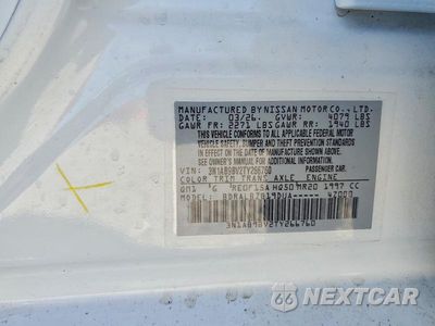 Zdjęcie 12 z 12 samochodu: 2026 NISSAN SENTRA S VIN:3N1AB9BV2TY266760 - miniatura
