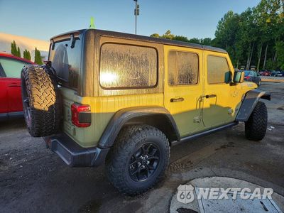 Trzecie zdjęcie samochodu z tyłu: 2025 JEEP WRANGLER SPORT 4XE VIN:1C4RJXN68SW604034 - miniatura