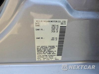 Zdjęcie 12 z 12 samochodu: 2021 NISSAN ALTIMA S VIN:1N4BL4BV6MN398085 - miniatura