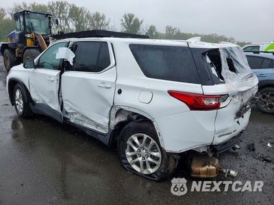 Drugie zdjęcie samochodu z przodu: 2021 CHEVROLET TRAVERSE LS VIN:1GNEVFKWXMJ172636 - miniatura