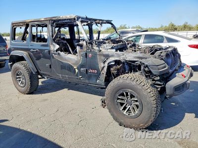 Czwarte zdjęcie samochodu z boku: 2025 JEEP WRANGLER RUBICON VIN:1C4RJXFG9SW634747 - miniatura