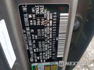 Zdjęcie 13 z 13 samochodu: 2018 KIA SORENTO EX VIN:5XYPHDA13JG356864 - miniatura