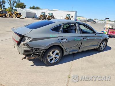 Trzecie zdjęcie samochodu z tyłu: 2021 HYUNDAI SONATA SE VIN:5NPEG4JA4MH112664 - miniatura