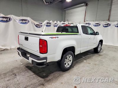 Trzecie zdjęcie samochodu z tyłu: 2022 CHEVROLET COLORADO LT VIN:1GCHTCEA9N1222714 - miniatura
