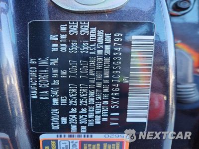 Zdjęcie 14 z 14 samochodu: 2025 KIA SORENTO LX VIN:5XYRG4JC9SG334799 - miniatura