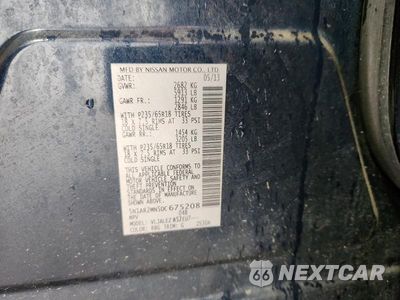 Zdjęcie 13 z 13 samochodu: 2013 NISSAN PATHFINDER S VIN:5N1AR2MN5DC675208 - miniatura