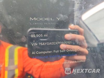 Zdjęcie 9 z 12 samochodu: 2023 TESLA MODEL Y VIN:7SAYGAEEXPF605151 - miniatura
