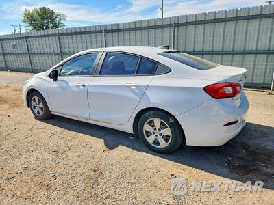 Drugie zdjęcie samochodu z przodu: 2018 CHEVROLET CRUZE LS VIN:1G1BC5SM7J7175084 - miniatura