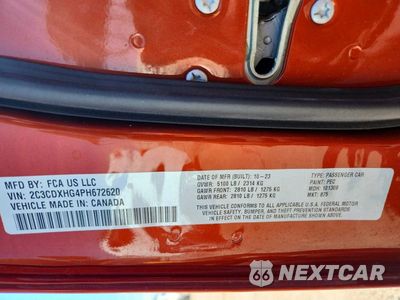 Zdjęcie 13 z 13 samochodu: 2023 DODGE CHARGER GT VIN:2C3CDXHG4PH672620 - miniatura