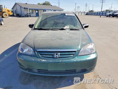 Piąte zdjęcie samochodu w środku: 2001 HONDA CIVIC LX VIN:JHMES16551S012416 - miniatura